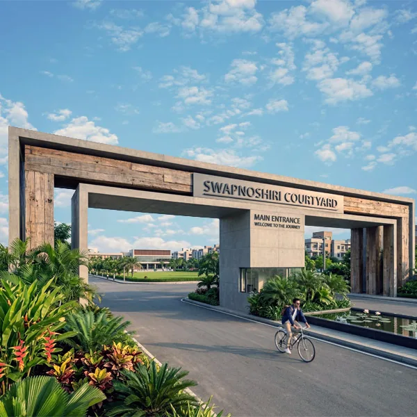 Swapnoshiri Courtyard - Grand Entrance Gated Enclave