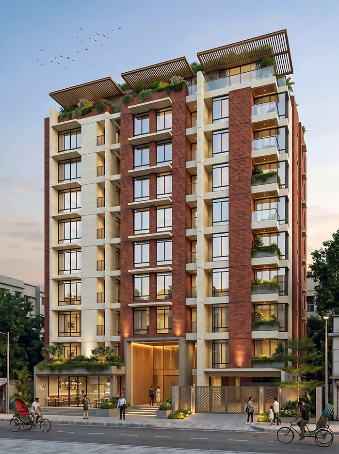 Shandho Shayor - Contemporary Mixed-Use Architecture in Mirpur 10