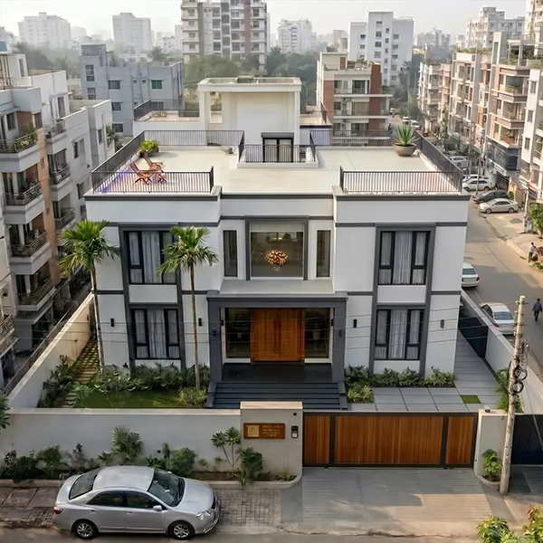 Kash-Bagan Abode (Meadow Garden Abode) - Duplex/Triplex Residence in Bogra Outer Ring Road Estate