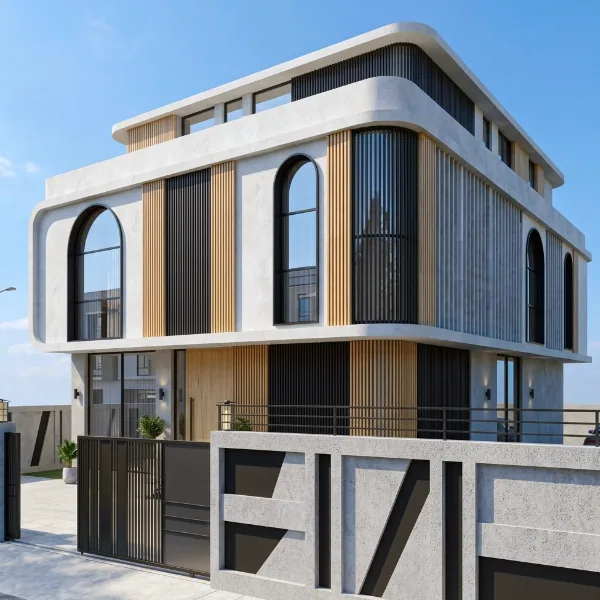 Minimalist Horizon House - Duplex/Triplex Residence in Khulshi Hills, Chittagong