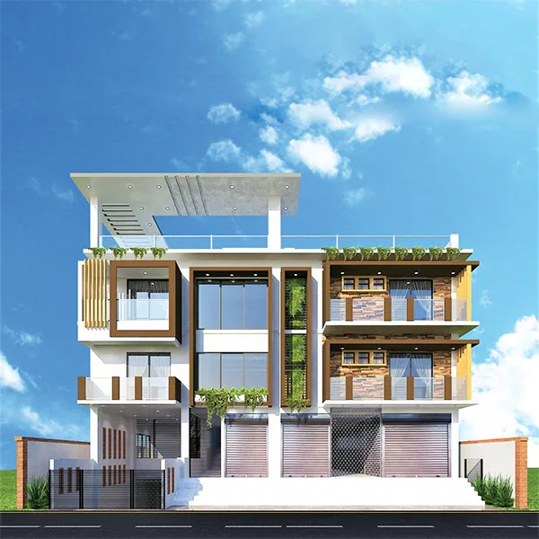 Sumon Mir's Contemporary Triplex - Duplex/Triplex Residence in Magura Sadar