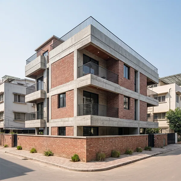 The Terracotta Corner Triplex - Duplex/Triplex Residence in Uttara Sector 11, Dhaka