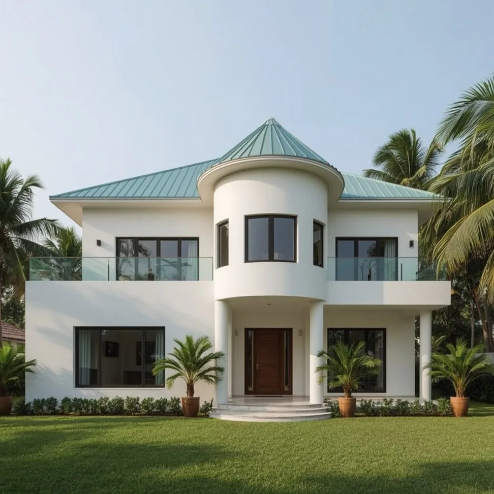 The Turquoise Turret Villa - Duplex/Triplex Residence in Sreemangal, Moulvibazar