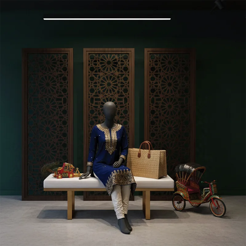 Deshi Loft Flagship Store - Commercial Interior in Gulshan 2 Commercial Zone, Dhaka