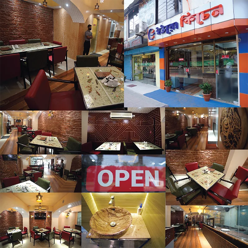 Euro Kitchen Restaurant - Commercial Interior in Sadar Road, Barishal