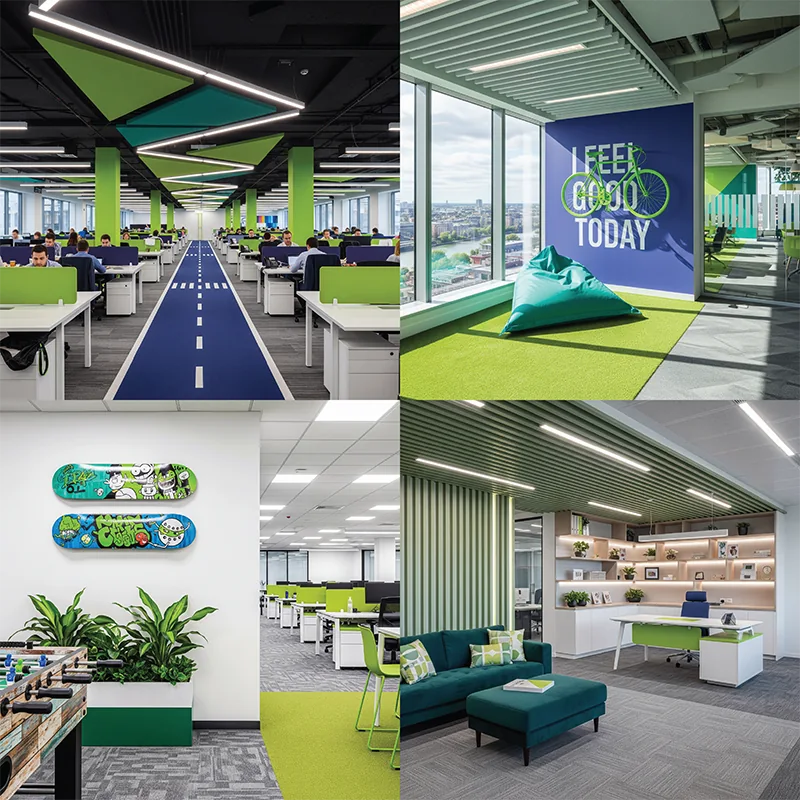 Renix Corporate Office & Agile Workspace - Commercial Interior in Tejgaon Commercial Area, Dhaka