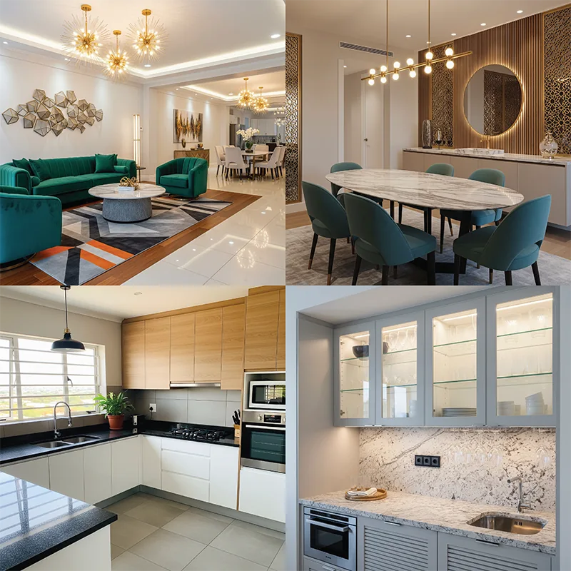 The Emerald Suite - Residential Interior in KDA Avenue, Khulna
