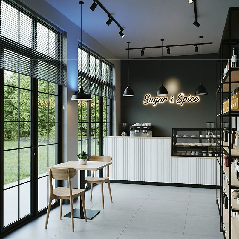 Sugar & Spice Artisan Cafe - Commercial Interior in Uttara Commercial Sector, Dhaka