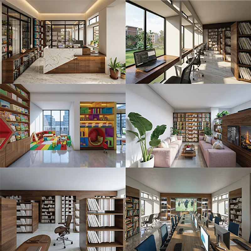 Station Library Execution - Commercial Interior in Savar Cantonment, Dhaka
