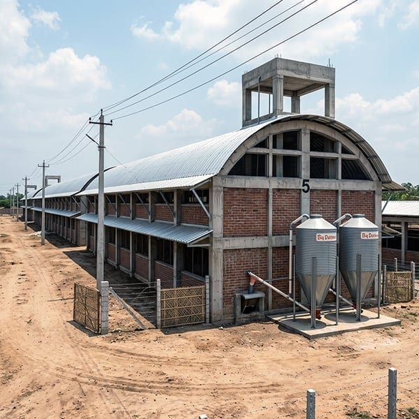 Sustainable Agro-Poultry Facility - Steel Structure in Rural Agricultural Zone